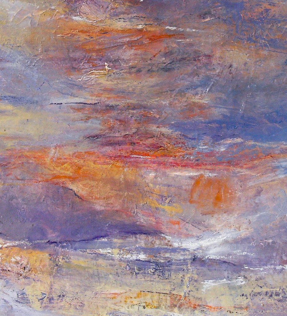 5. "Seascape" - oil on canvas 65x55cm, framed
